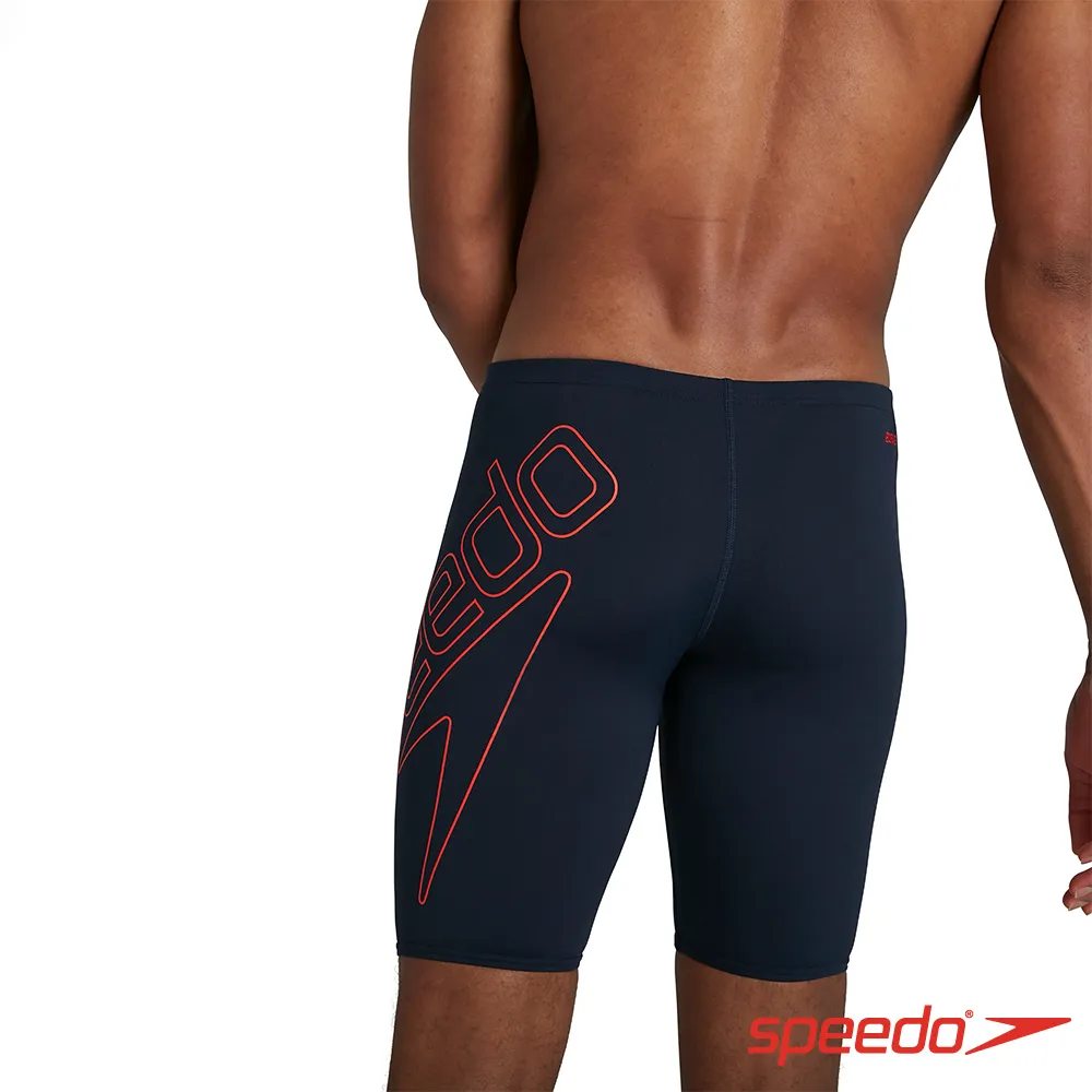 SPEEDO 男孩 運動及膝泳褲 Boom Logo 黑/藍 歷史價格詳細信息