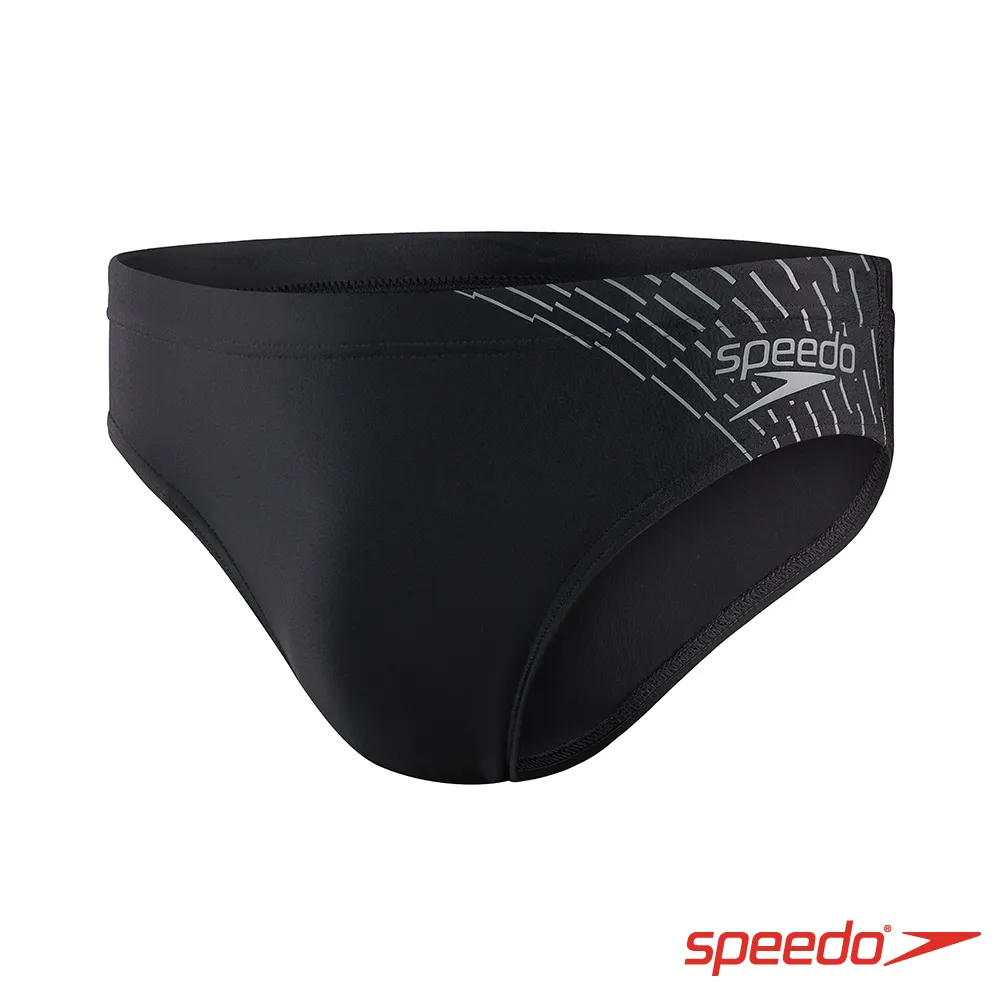 SPEEDO 男 運動三角泳褲 Medley Logo 黑/灰 歷史價格詳細信息