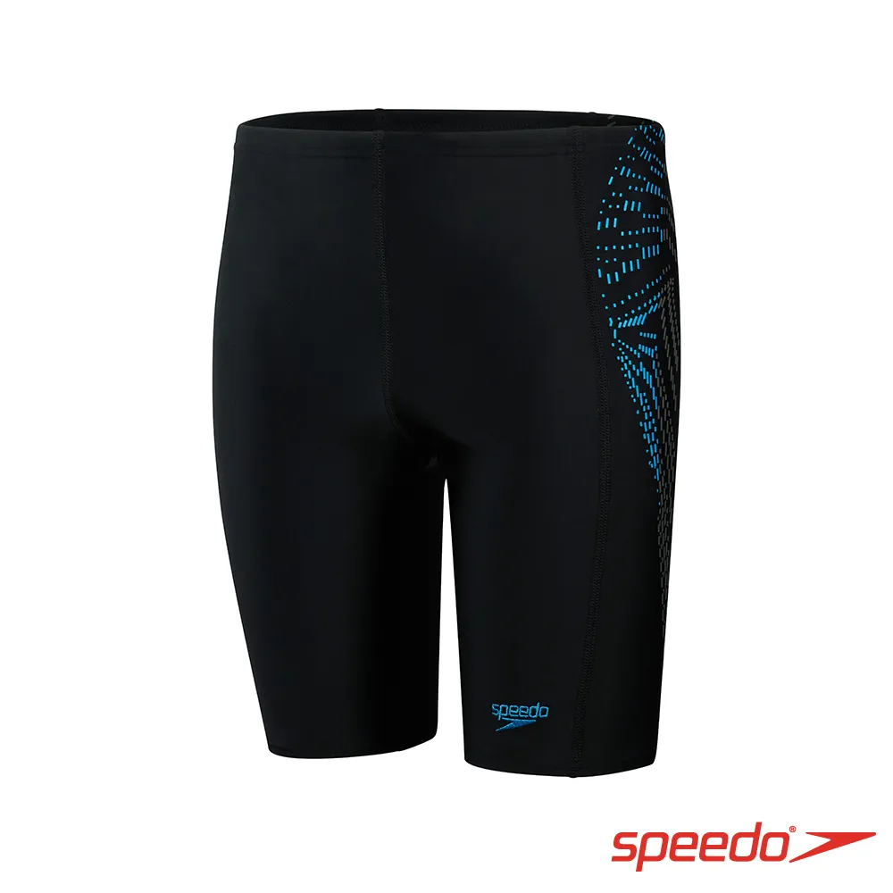 SPEEDO 男孩 運動及膝泳褲 Plastisol 黑/綠 歷史價格詳細信息