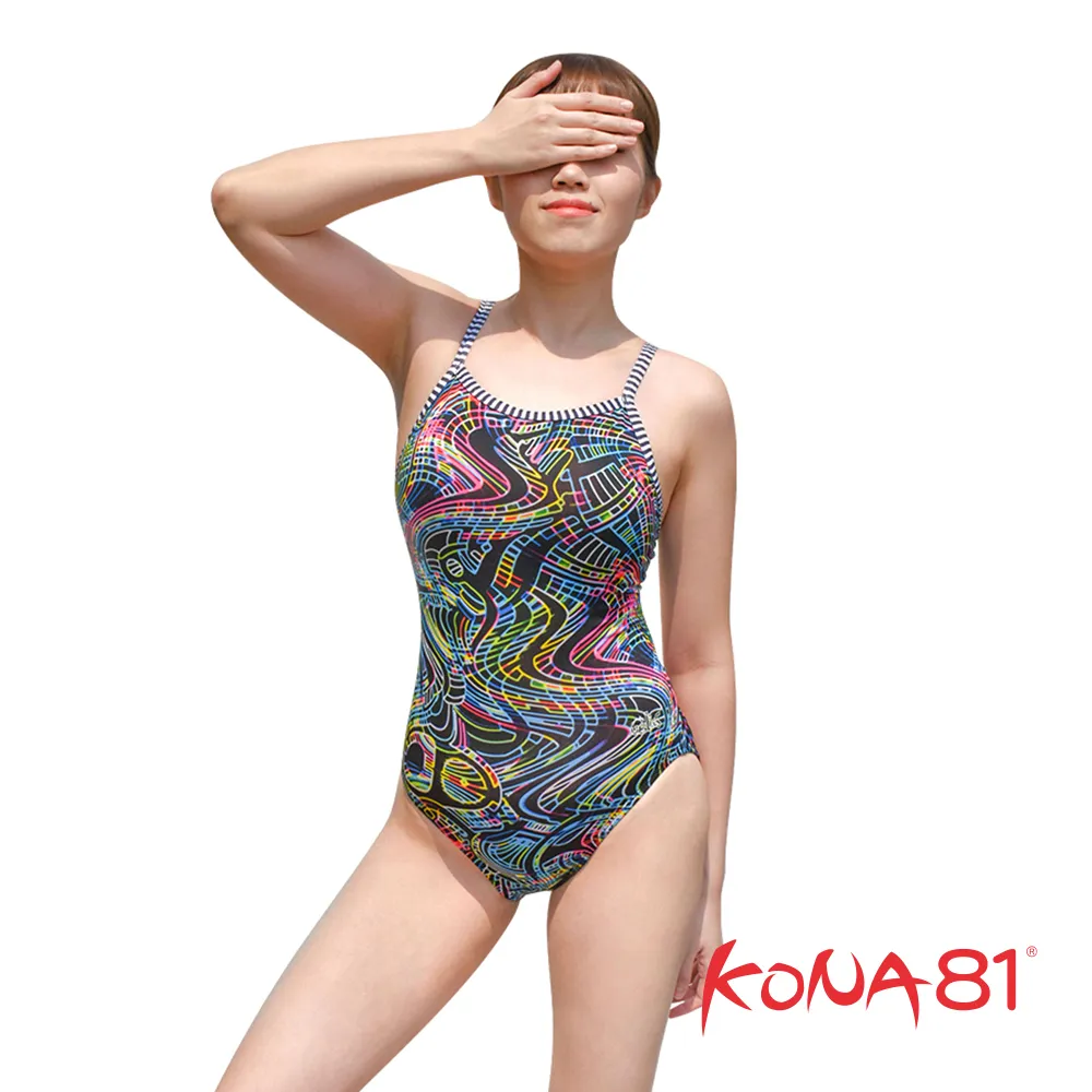 幾何連身平口褲泳衣 10106（大正泳裝） 歷史價格詳細信息