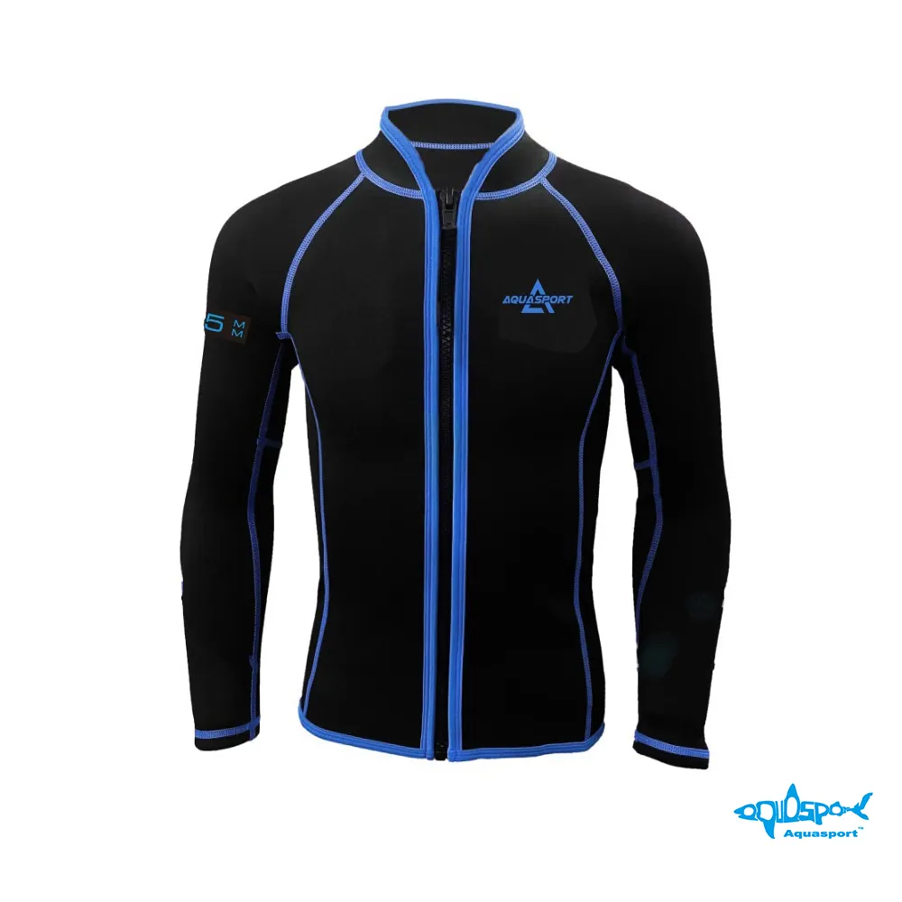 【Aquasport】3.5mm鯨脂橡膠兒童保暖防寒衣-藍(潛水防寒衣/兒童防寒衣/潛水衣/浮潛/衝浪/防曬/潛水服) 歷史價格詳細信息