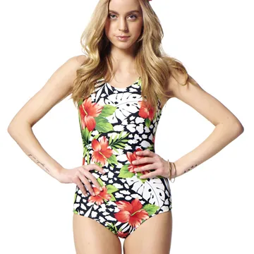 聖手牌 連身褲裙式女泳裝 A88413 歷史價格詳細信息