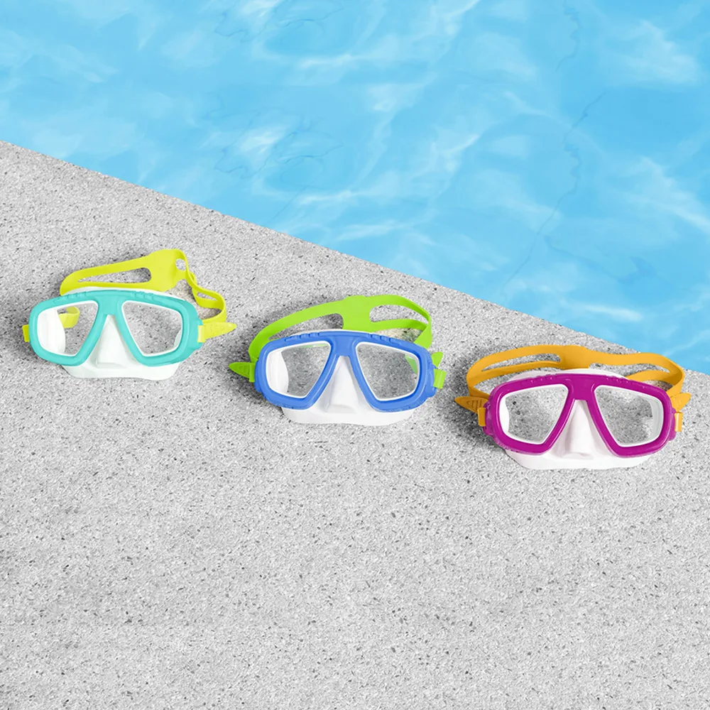 【BESTWAY】冠軍兒童護鼻蛙鏡3歲以上 款式隨機(泳鏡 游泳 兒童泳鏡) 歷史價格詳細信息