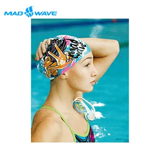 俄羅斯MADWAVE MAD GIRL 兒童矽膠泳帽 歷史價格詳細信息