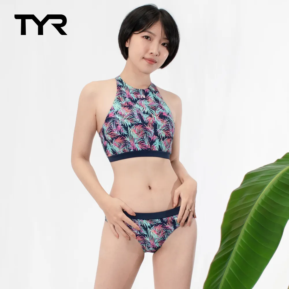 TYR Sports Bra Womens Small 4/6 Black Carnivale Amira Active Swim Top New 歷史價格詳細信息