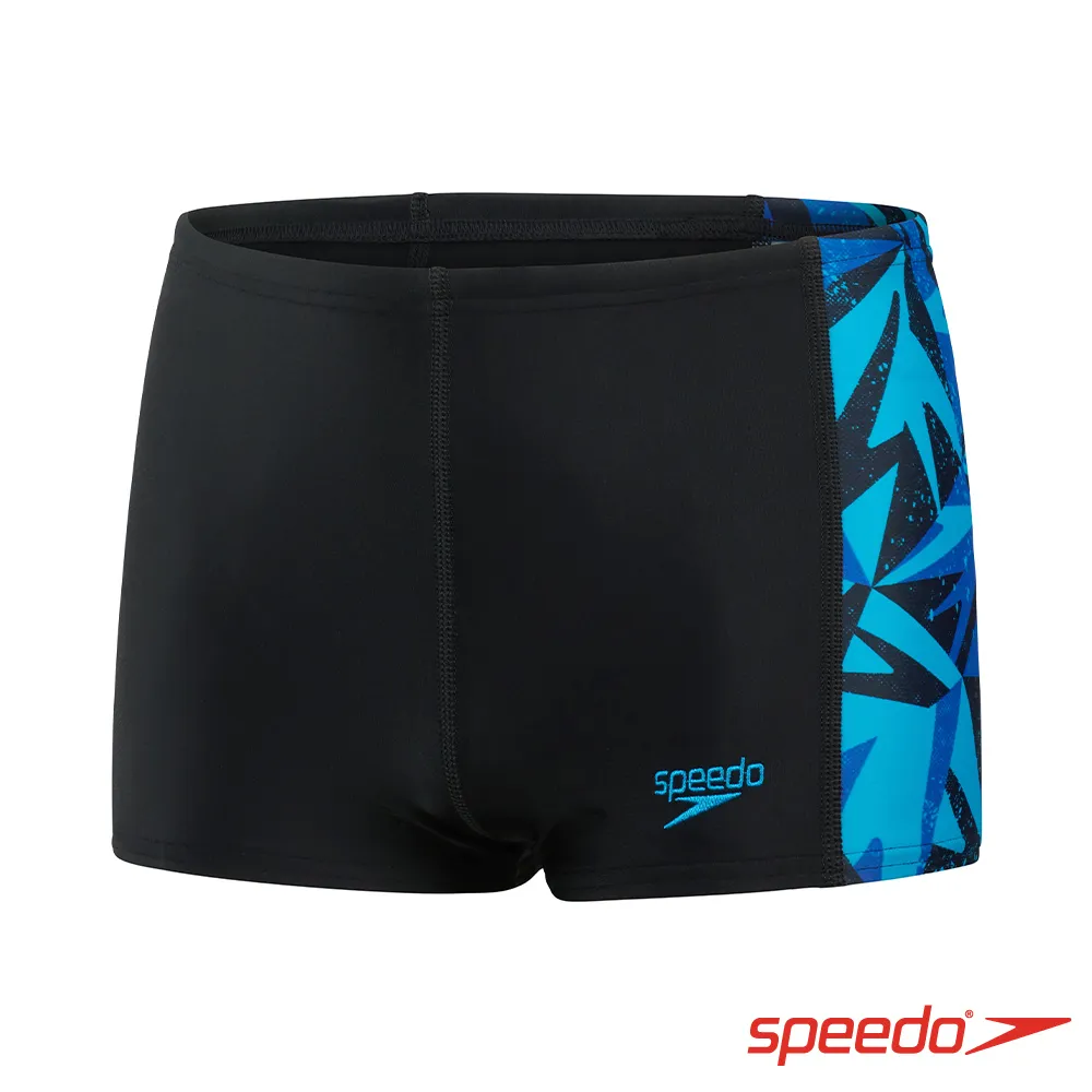 SPEEDO 男 運動四角泳褲 HyperBoom Panel 黑/皮克頓藍/橘 歷史價格詳細信息