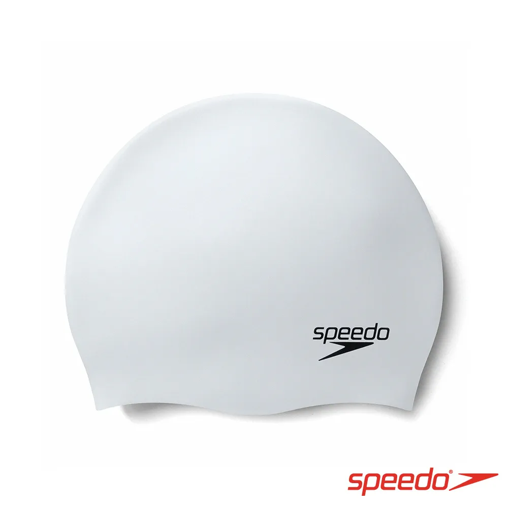 【SPEEDO】成人矽膠泳帽 幾合 泳帽 矽膠泳帽 SD809337H187 原價580元 歷史價格詳細信息