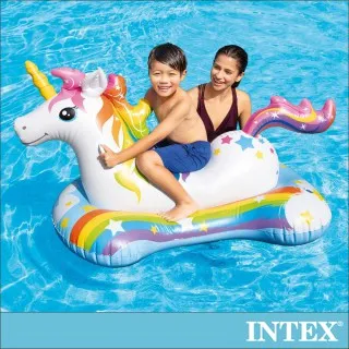 【INTEX】獨角獸噴水戲水游泳池272*193*104cm_151L 適用2歲+(57441) 歷史價格詳細信息