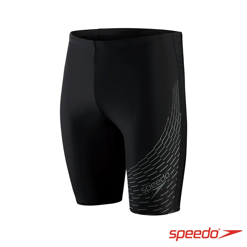 SPEEDO 男 運動及膝泳褲 Medley Logo 黑/灰 歷史價格詳細信息