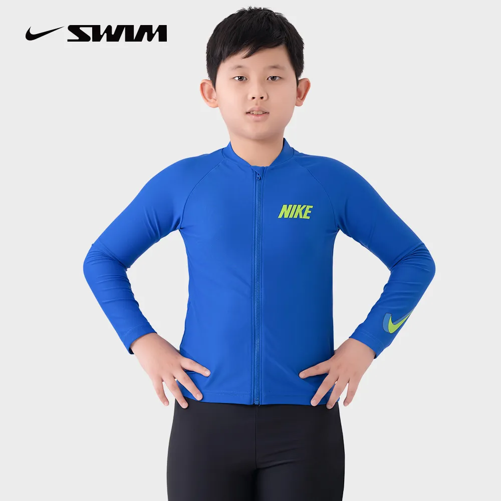 【NIKE SWIM】男童長袖防曬衣 藍色款 NESSD832 歷史價格詳細信息