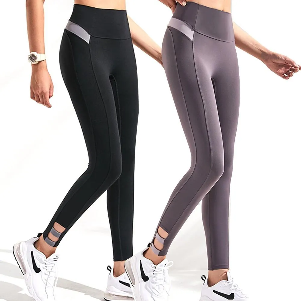 【LOTUS】腰部交叉剪裁美背瑜珈背心-極致黑 歷史價格詳細信息