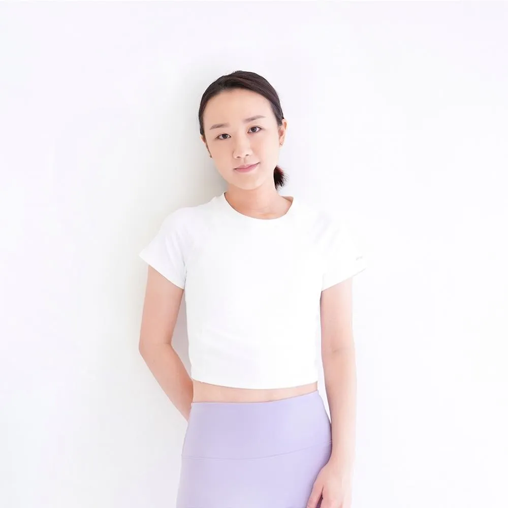 MUKASA 接邊短袖短版上衣 MUK-2304302 珊瑚粉 瑜珈罩衫 瑜珈服 健身 重訓 訓練衣服 慕卡莎 歷史價格詳細信息