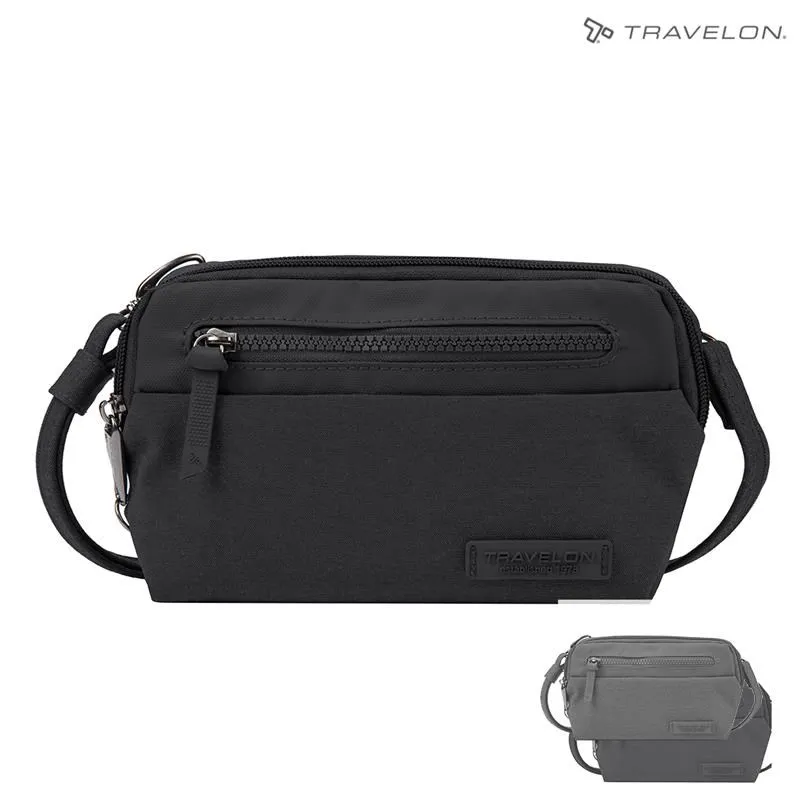 TRAVELON RFID兩用防盜托特包(灰9L) 歷史價格詳細信息