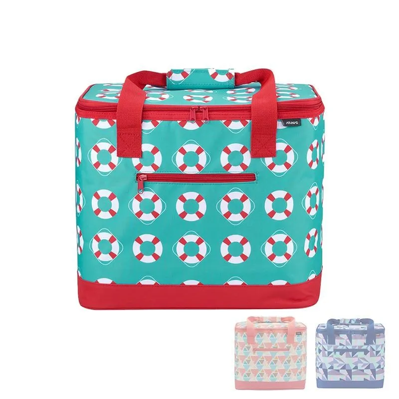 【ATUNAS 歐都納】手提寬口保冷保溫袋 (A1ACCC10 幾何粉/雙拉鍊/可折疊/防水內裡) 歷史價格詳細信息