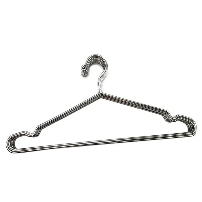 實心不銹鋼衣架6入【小北百貨】 歷史價格詳細信息