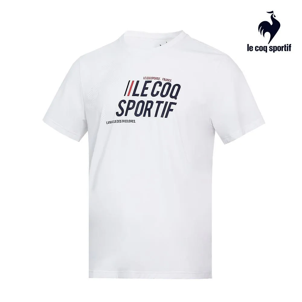 【LE COQ SPORTIF 法國公雞】彈性吸排運動生活短袖T恤-男款-深紫藍色-LOR21801 歷史價格詳細信息