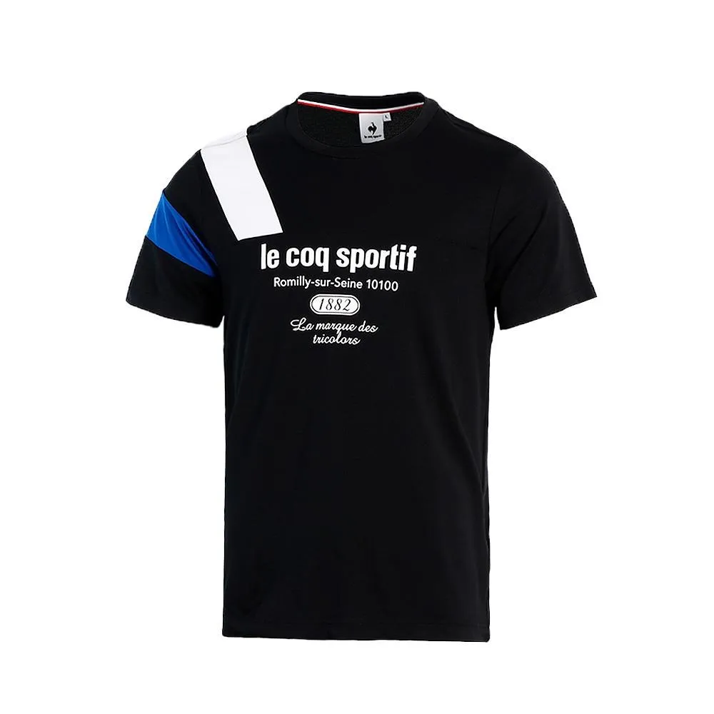 【LE COQ SPORTIF 法國公雞】涼感水晶紗吊卡運動Training短袖T恤-男女款-白色-LWR23605 歷史價格詳細信息