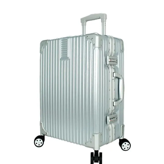 Eason 20吋行李PC+ABS箱防盜鋁框360度旋轉前開式三海關鎖 歷史價格詳細信息