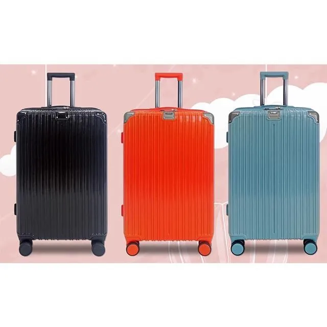 BATOLON 20吋旅行箱防盜鋁框隱藏外掛鈎PC+ABS髮絲紋雙海關鎖硬殼箱360度旋轉耐摔撞 歷史價格詳細信息