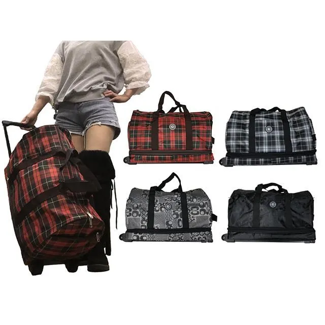 加大拖拉旅行包 行李袋 8-9成新 *拉桿附輪* 格子大容量旅行包*差旅包*旅行箱 斜背包 登機包 隨便賣 歷史價格詳細信息