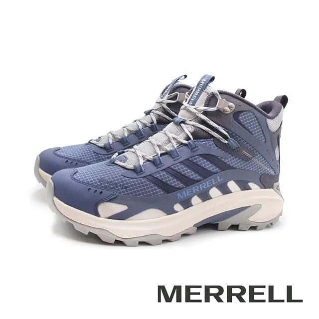 登山鞋 Moab Speed 2 Mid GTX 男鞋 藍 防水 戶外 機能 郊山 Vibram ML038055 歷史價格詳細信息