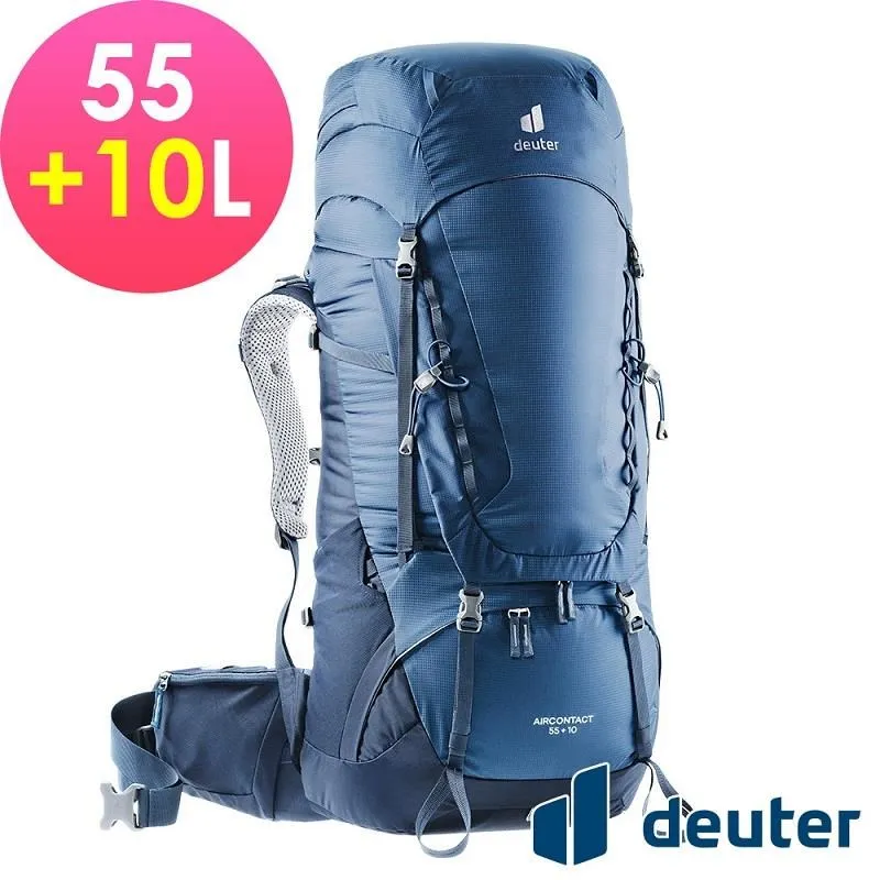 【deuter 德國】AIRCONTACT拔熱透氣背包55+10L(3320321 藍) 歷史價格詳細信息