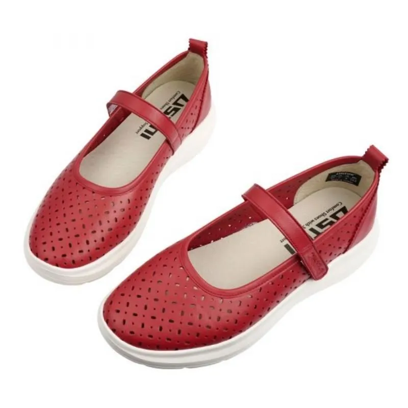 USTINI 星綴娃娃鞋 牛皮鞋 健康鞋 娃娃鞋 足弓支撐 淑女鞋 女鞋 價格比較,價格查詢,歷史價格詳細信息