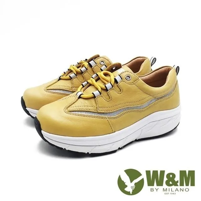 W&M FIT健走俐落運動風 魔鬼氈彈力增高女鞋-桃(另有藍) 歷史價格詳細信息