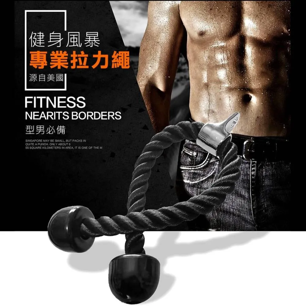 三頭肌尼龍拉力繩(尼龍拉力繩/肌繩/麻繩拉桿/重量訓練配件) 歷史價格詳細信息