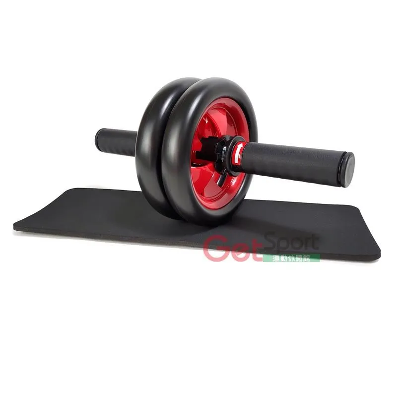 雙輪健腹輪男腹肌輪巨輪健腹器滾輪鍛煉腹部健身器材廠家直批 歷史價格詳細信息