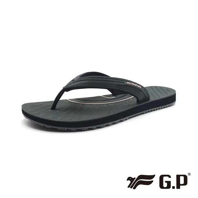 G.P(男)新 極簡風夾腳拖鞋 男鞋－黑色(另有綠色、橘色) 歷史價格詳細信息