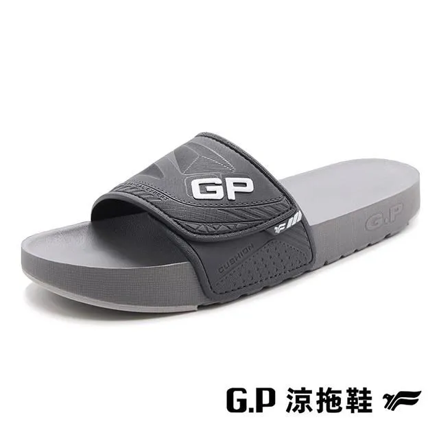 G.P(男)極簡風運動休閒直套拖鞋 男鞋-橘色 歷史價格詳細信息