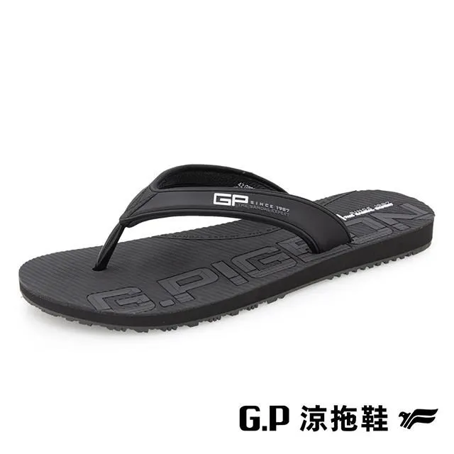 G.P(男)極簡風運動休閒直套拖鞋 男鞋-橘色 歷史價格詳細信息