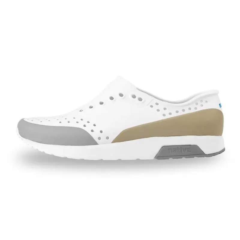 【native】LENNOX 雷諾-男/女鞋 貝殼白x金平糖 歷史價格詳細信息