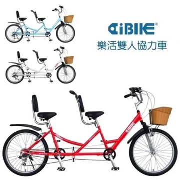 【AiBIKE】24吋樂活雙人協力車-6速 不同步(501G) 歷史價格詳細信息