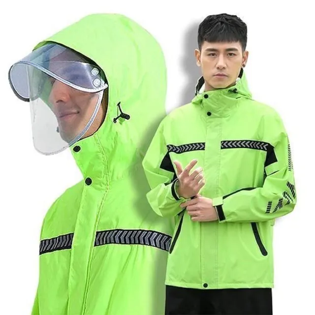 兩件式雨衣【小麥購物】 24H出貨 台灣現貨【C326】兩件式雨衣 防水雨衣 反光雨衣 防風雨衣 機車用雨衣 歷史價格詳細信息