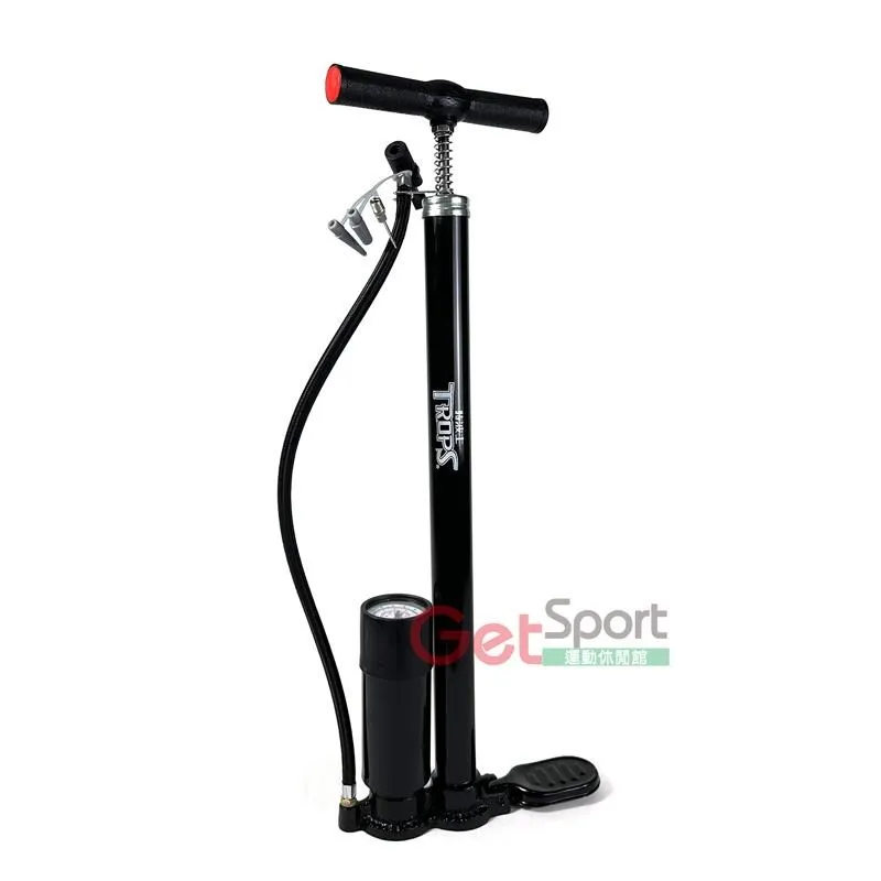 TROPS立式高壓打氣筒18吋(附氣壓表)(充氣筒/球類充氣/灌風/自行車胎壓/大筒身) 歷史價格詳細信息