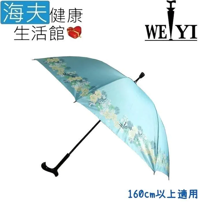 【海夫健康生活館】Weiyi 志昌 三段可調高 自動 傘杖(清澈湖水-藍) 歷史價格詳細信息
