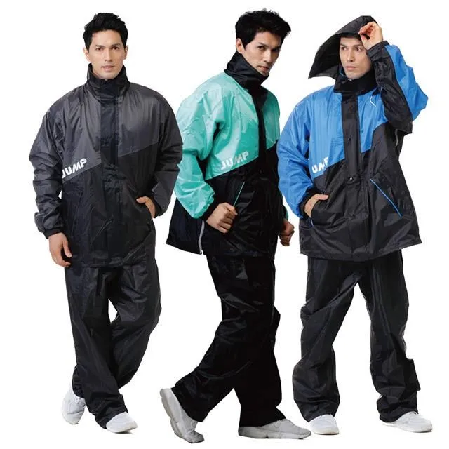 JUMP側穿式連身休閒風 雨衣 2XL~5XL 騎車必備 防潑水 抗滑 (現貨)  蝦皮直送 歷史價格詳細信息