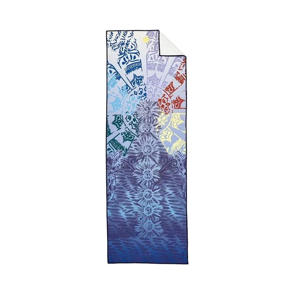 【Manduka】Yogitoes 2.0 瑜珈舖巾 - Chakra Print Blue(濕止滑瑜珈舖巾) 歷史價格詳細信息