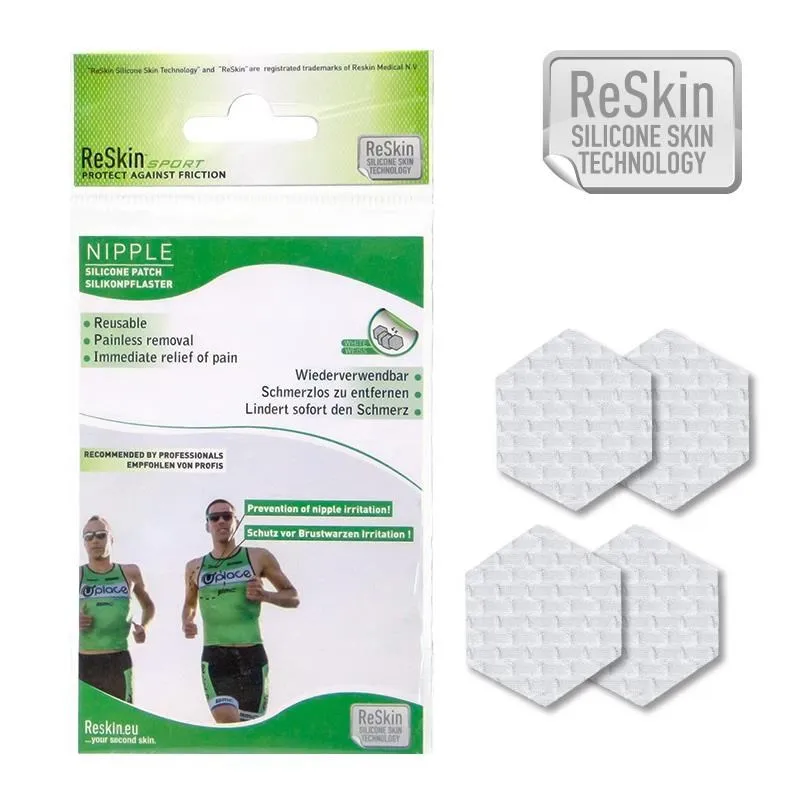 比利時 Reskin Bike Patch 矽膠單車防磨貼 (男用 白色/2片入) 歷史價格詳細信息