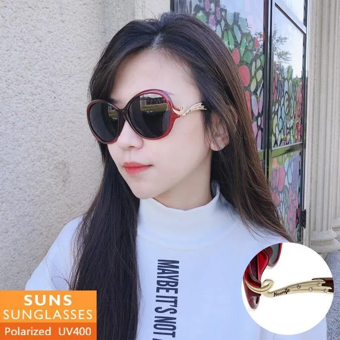 【SUNS】淑女款優雅簍空造型偏光墨鏡/太陽眼鏡 抗UV(98548) 歷史價格詳細信息