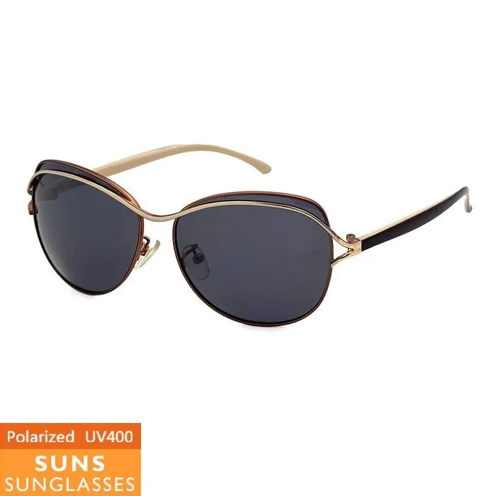 【SUNS】淑女款古典幾何圖形偏光墨鏡/太陽眼鏡 抗UV(50538) 歷史價格詳細信息
