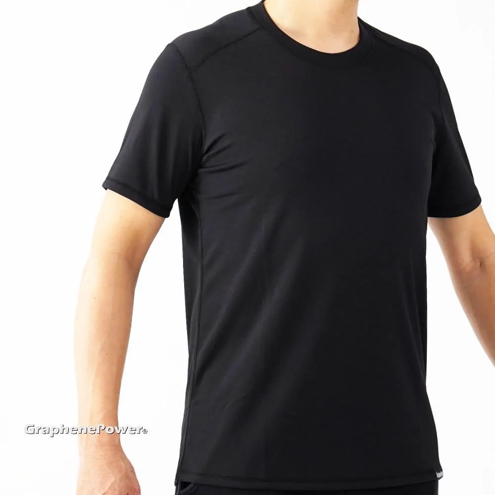 【GraphenePower】石墨烯散熱速乾涼感圓領短袖(男/女款)-黑色 歷史價格詳細信息