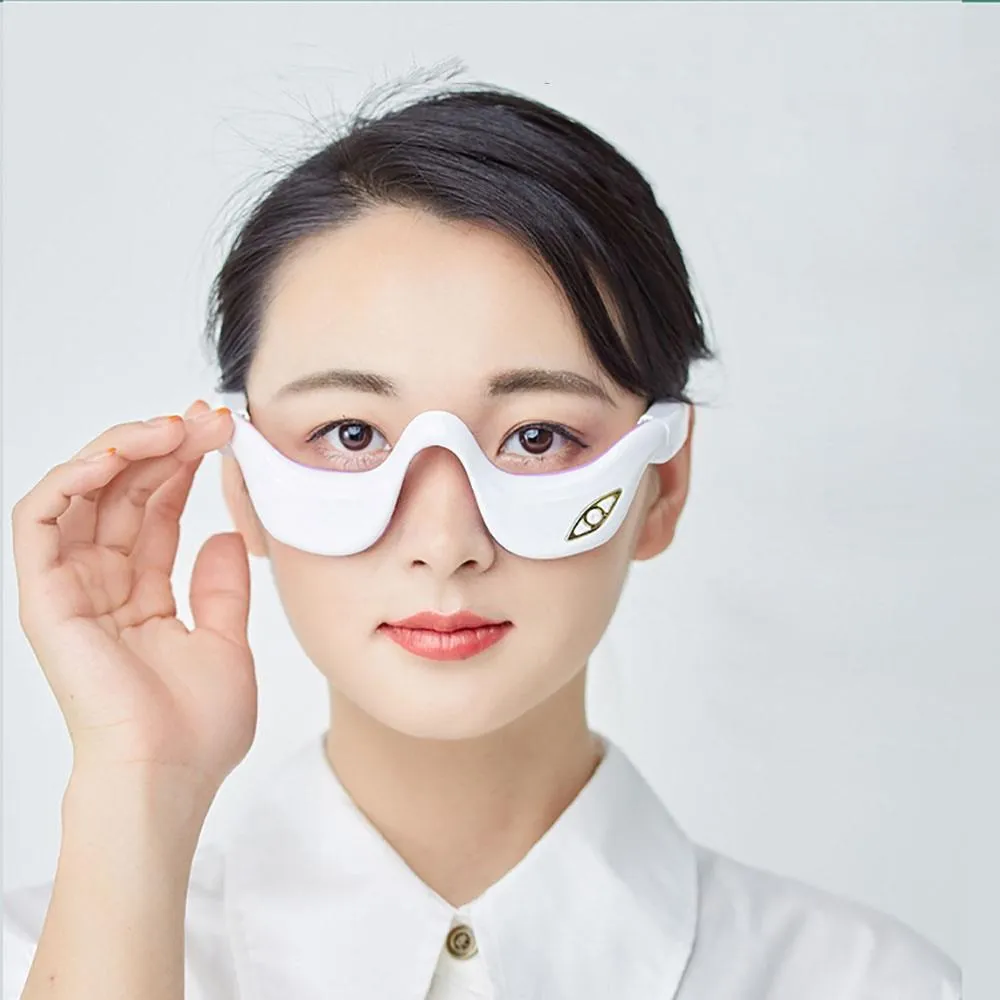 ｜眼部按摩器 眼睛按摩器 眼部按摩儀 睡眠儀 按摩眼罩 可視化按摩眼罩 石墨烯眼罩 熱敷冷敷  usb 眼罩 歷史價格詳細信息