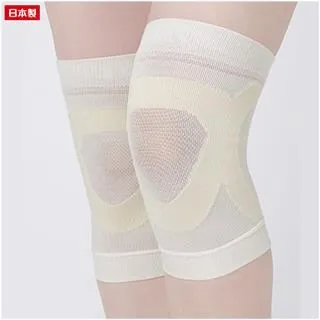 日本蠶絲護膝蓋保暖老寒腿女士關節春夏超薄隱形無痕老人專用護套 歷史價格詳細信息