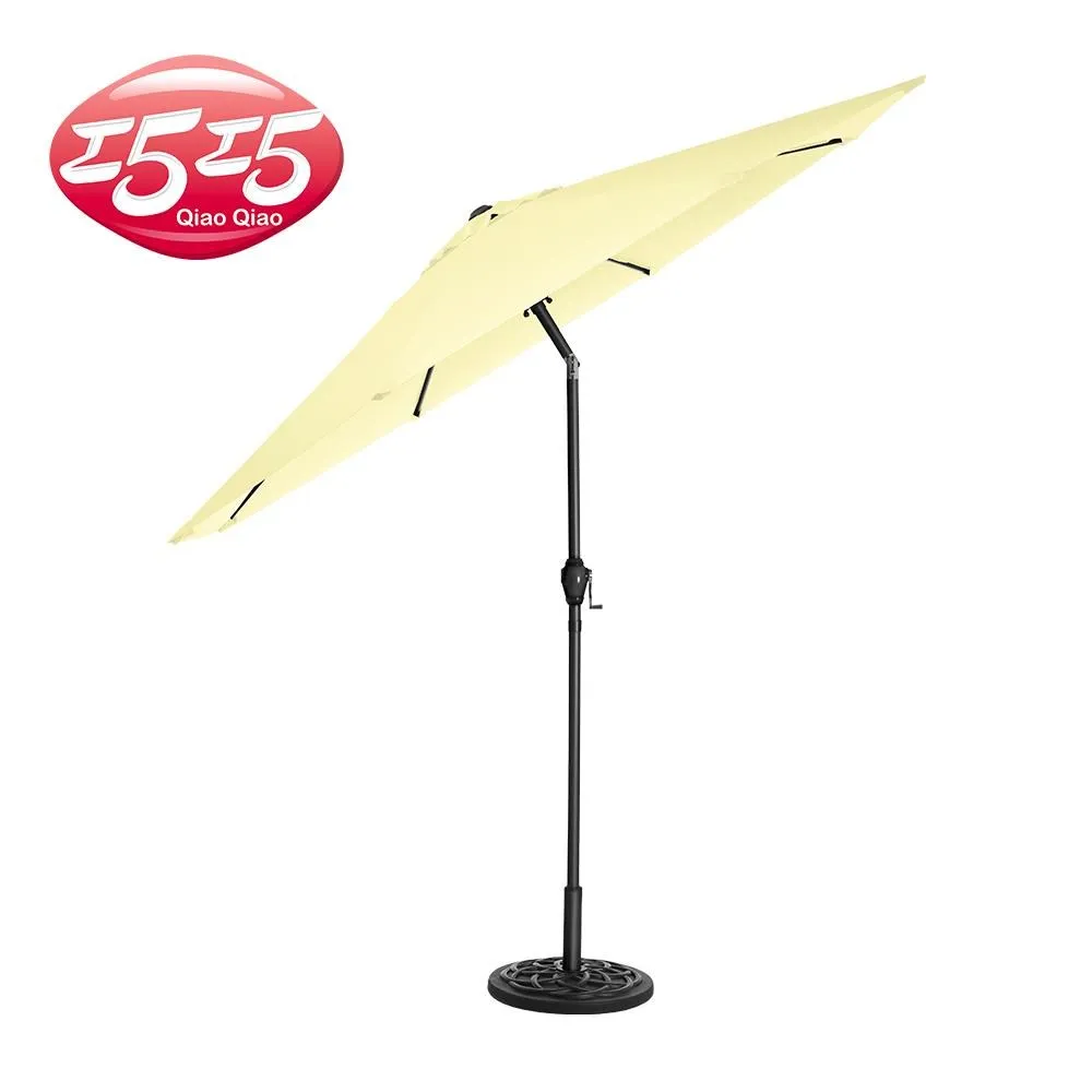 【巧巧】戶外手搖摺疊傘 9尺 灰 歷史價格詳細信息