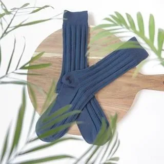 【Leeds weather】乾燥感・機能美學羅紋襪｜軍服風暴藍 (25-28cm)-M 歷史價格詳細信息
