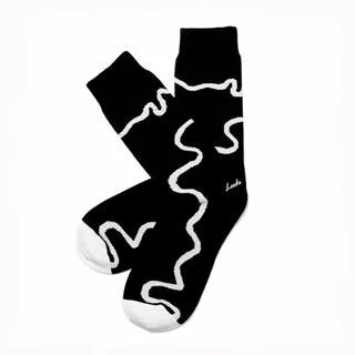 【Leeds weather】設計款男女棉襪｜瑞典No.1 除臭抑菌技術 - 普魯士風菱格 歷史價格詳細信息