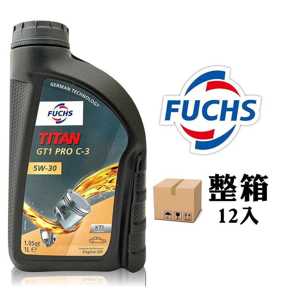 Fuchs TITAN GT1 LL-12 FE 0W30 全合成機油【整箱12瓶】 歷史價格詳細信息